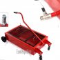9 Gallon Low Profile Waste Oil Drain Pan Tank Steel Reservoir Oil Change Tank