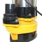 1HP Sewage Pump 4400GPH 110V Stainless Steel Submersible Water Pump Sump 30FT