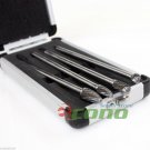 4 Pc Long Reach Double Cut Carbide Rotary Burrs Polishing Cut Tool