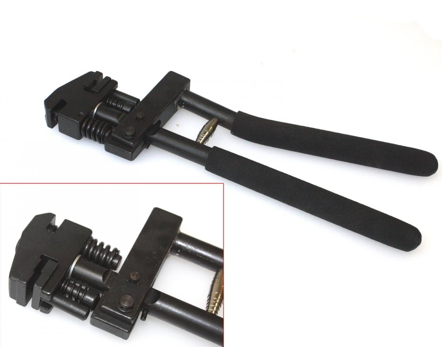 Hand Flange Steel Metal Sheet Hole Puncher Crimping Crimp Punching Edge