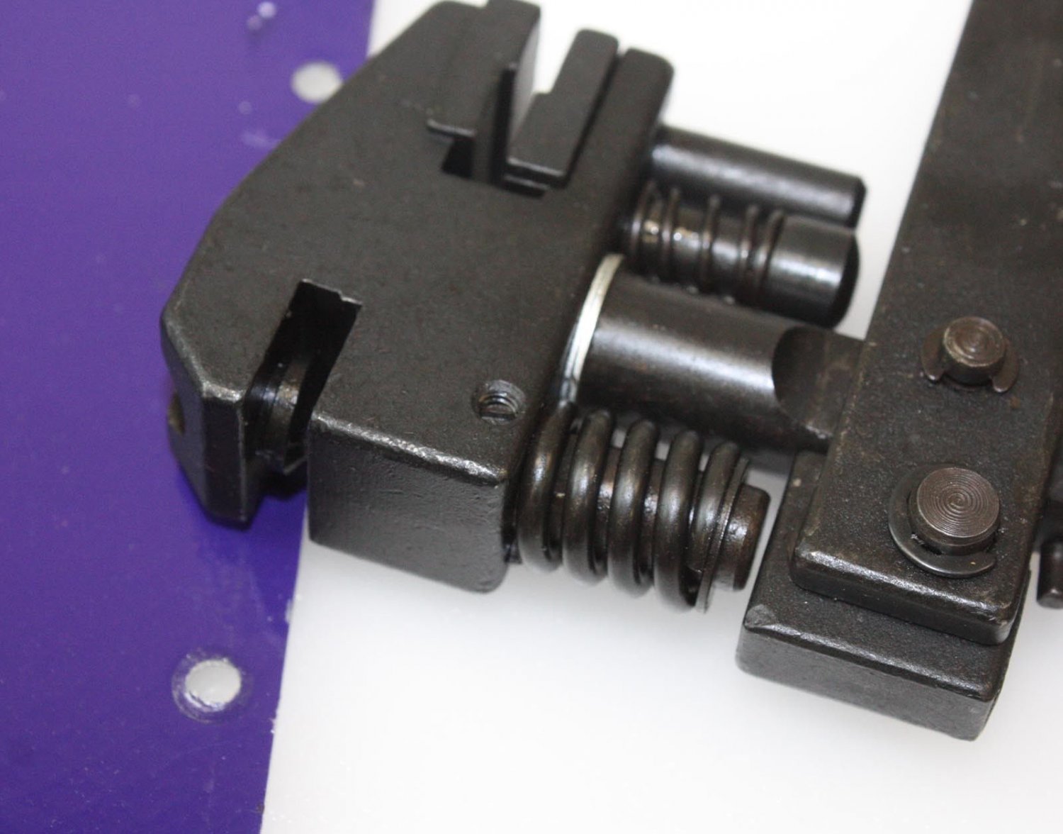 Hand Flange Steel Metal Sheet Hole Puncher Crimping Crimp Punching Edge