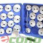 23pc Aluminum Alloy Cup Type Oil Filter Cap Wrench Socket Removal Set 1/2"Dr.