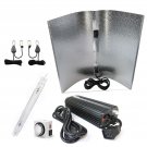 1000W Double End Hydroponic Indoor Growth Kit Ballast Adjust Wing Reflector HPS