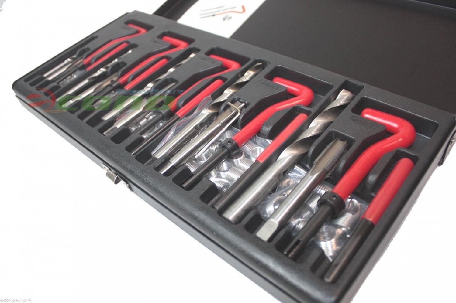 131pc Damaged Thread Repair Tool Kit Automotive Case Auto Engine Block HeliCoil