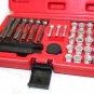33pcs Cylinder Head Glow Plug Tap Thread Re-threading Repair / Restore Tool Set