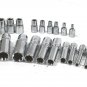 22 PC 1/4" & 3/8" DR. FEMALE TORX STAR SOCKET SET E4-E10 E11-E18 SOCKETS PRO