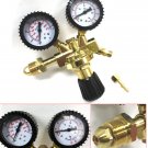 DUAL ARGON CO2 WELDING GAS CYLINDER REGULATOR GAUGES 4 Miller Lincoln Mig Tig
