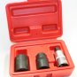 3pc Brake Calliper Star Socket Set 10mm 14mm 19mm adjust install Girling Brakes