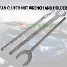 3pc BMW Benz GM Fan Clutch Nut Wrench & Holder Water Hub Holding Tools