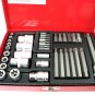 38pc 1/4", 3/8" & 1/2" Drive Torx Star Socket Set & Bit Male Female E & T Socket