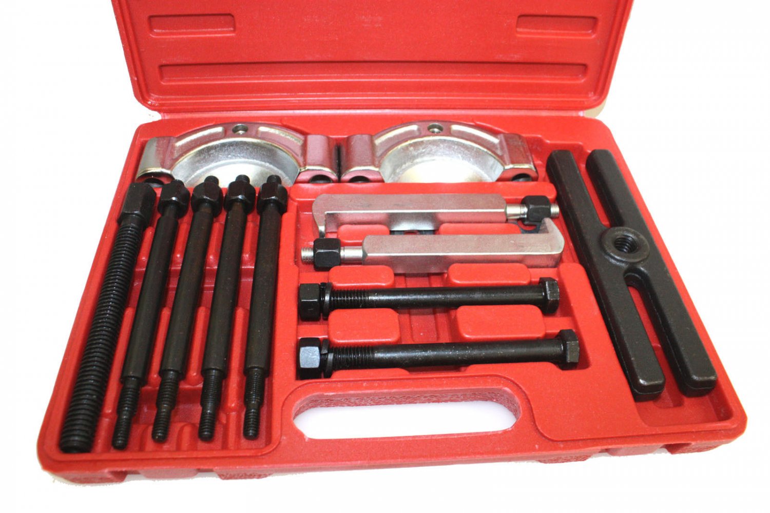 AUTOMOTIVE 14 PCS GEAR & BEARING SEPARATOR SPLITTER KIT PULLEY PULLER HD