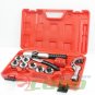 Pro Hydraulic HVAC Pipe Tube Expander 7 Lever Expanding Swaging Kit 3/8"-1-1/8"