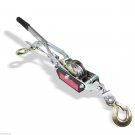 4 Ton 8,000lb Come Along Hoist Ratcheting Cable Winch Puller Crane Come Along