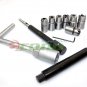 10pc Laser Diesel Injector Seat Cutter Set Car Repair Tool clean & decarbonise
