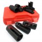 9pcs O2 Oxygen Sensor Socket  M12 M18 Thread Chaser Install Offset Wrench Set