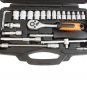 46PC 1/4" Inch Dr Socket & Bit Set Ratchet Star Hex Philips Flexible Extension