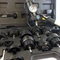 18pc Radiator Pump Pressure cooling Leak Tester Checker Kit Cap Pump Thermometer