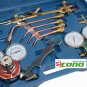 OXYGEN & ACETYLENE WELDING CUTTING OUTFIT TORCH SET GAS WELDER KIT w/15FT HOSES