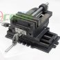5" Cross Drill Press Vise X-Y Clamp Machine Slide Metal Milling 2 Way HD