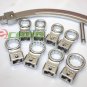 17" Damper Pulley Puller Wrench w/ 8pc Interchangeable Head 12mm to 19mm