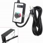 6" Carbon Filter Inline Fan Air Blower Speed Controller Hydroponic Odor Scrubber