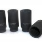 4pc 1/2" Dr Deep Spindle Axle Nut Socket Set 12 POINT METRIC 30mm 32mm 34mm 36mm