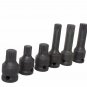 6pc 1/2" Sq Drive Impact Spline Socket Bit Set M18 M16 M14 for auto shop