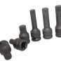 6pc 1/2" Sq Drive Impact Spline Socket Bit Set M18 M16 M14 for auto shop