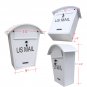 Key Lock Wall Mount MailBox Drop Box Parcel Cash Money Safe Mail Security 17"x12