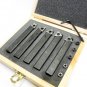 5 Piece 1/2" MINI LATHE INDEXABLE CARBIDE INSERT CHIPBREAKER TOOL BIT SET