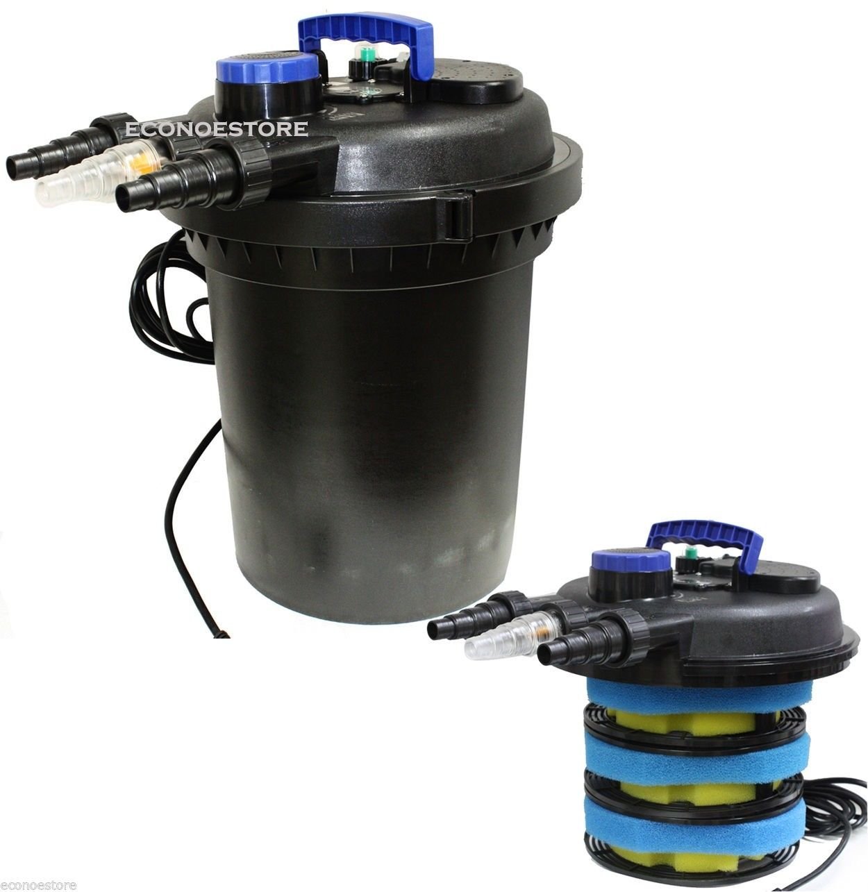 10000L koi Pond Pressure Bio Filter w/ 13W UV Sterilizer new 4000 Gallon