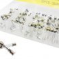 120 PC Quick Blow Glass Tube Fuse Assorted Car Blade Circuits Fuse 5amp - 30amp