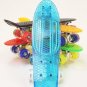 Vintage Cruiser Style Skate Boards Deck Street Skateboard w/Light Up Wheel