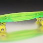 Vintage Cruiser Style Skate Boards Deck Street Skateboard w/Light Up Wheel
