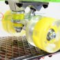 Vintage Cruiser Style Skate Boards Deck Street Skateboard w/Light Up Wheel