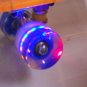 Vintage Cruiser Style Skate Boards Deck Street Skateboard w/Light Up Wheel