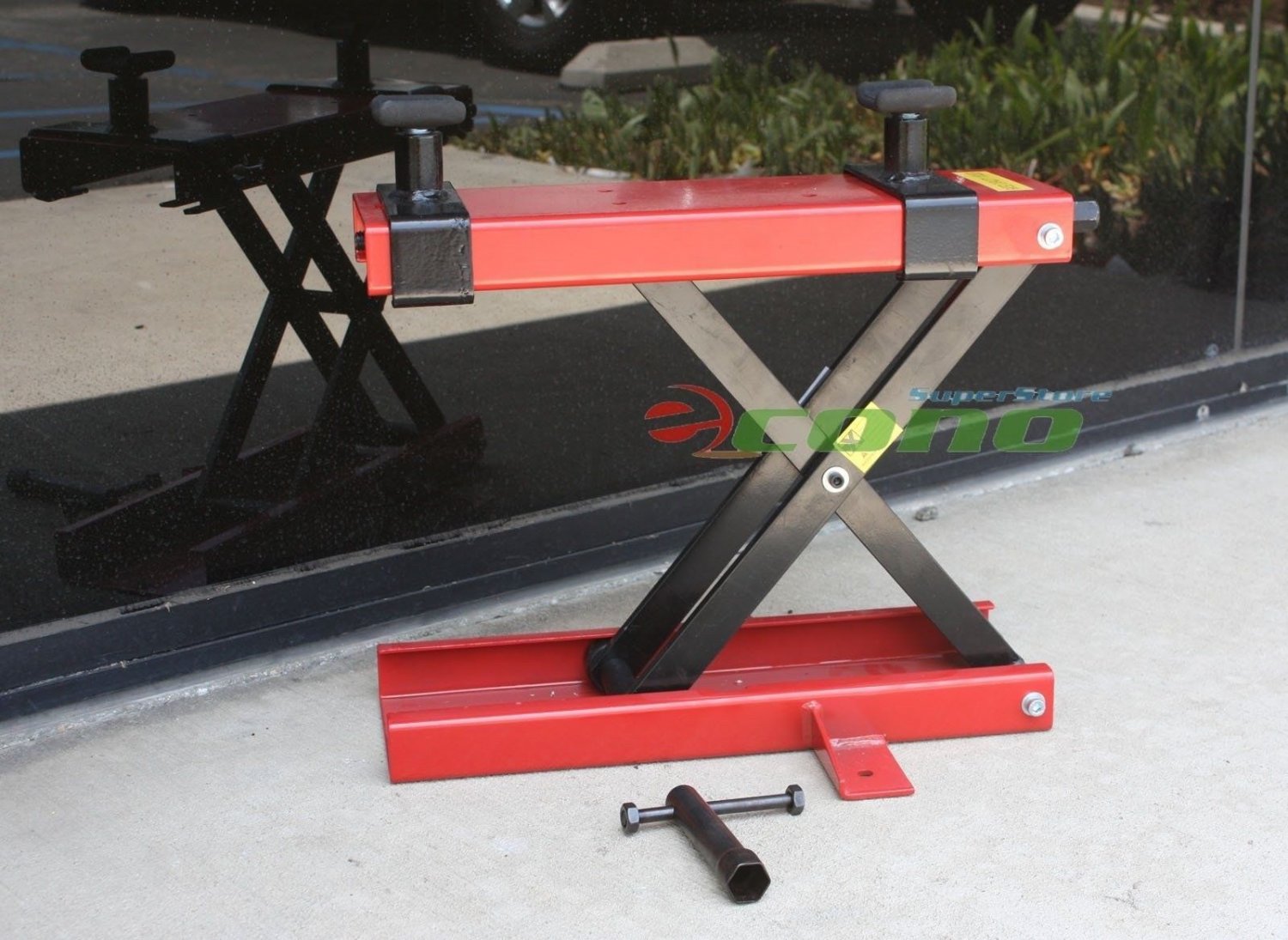 1100 LB Motorcycle Dirt Bike ATV Scissor Mini Jack Lift Stand Center Floor