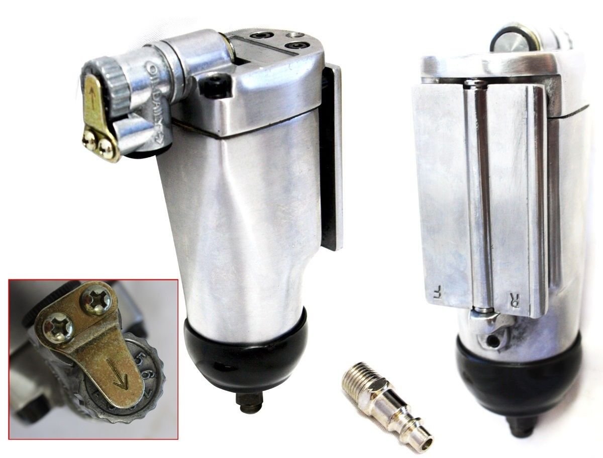 3/8" Inch Butterfly Pneumatic Air Impact Wrench 75ft/lb Torque Compressor Tool