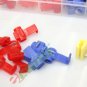65 PC QUICK SPLICE WIRE CONNECTOR ASSORTMENT PRO ELECTRICIAN TOOLS