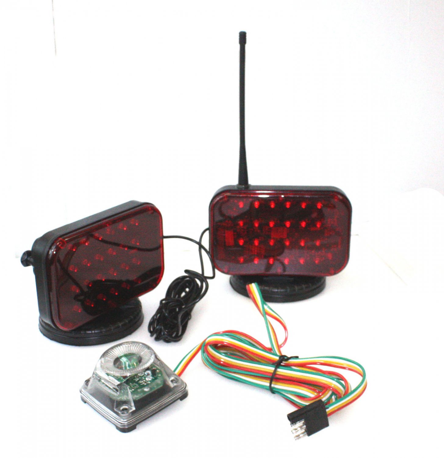 Wireless Tow LED Light Kit Cordless Waterproof Truck Boat Haul