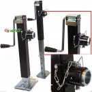 8000LB Hitch Mount Trailer Jack Kit Sidewind Adjustable Tube Towing Hauling RV