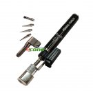 Butane Pencil Torch Solder Soldering Iron Torch Jewelry Repair w/4pc Nozzle Tips