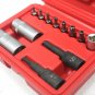 Air conditioning repair tool set 12pcs 1/4" Valve Cap Removers Core Car