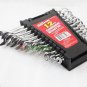 12 PC  SAE RATCHET RATCHETING END COMBINATION GEAR GEARED WRENCH TOOL SET