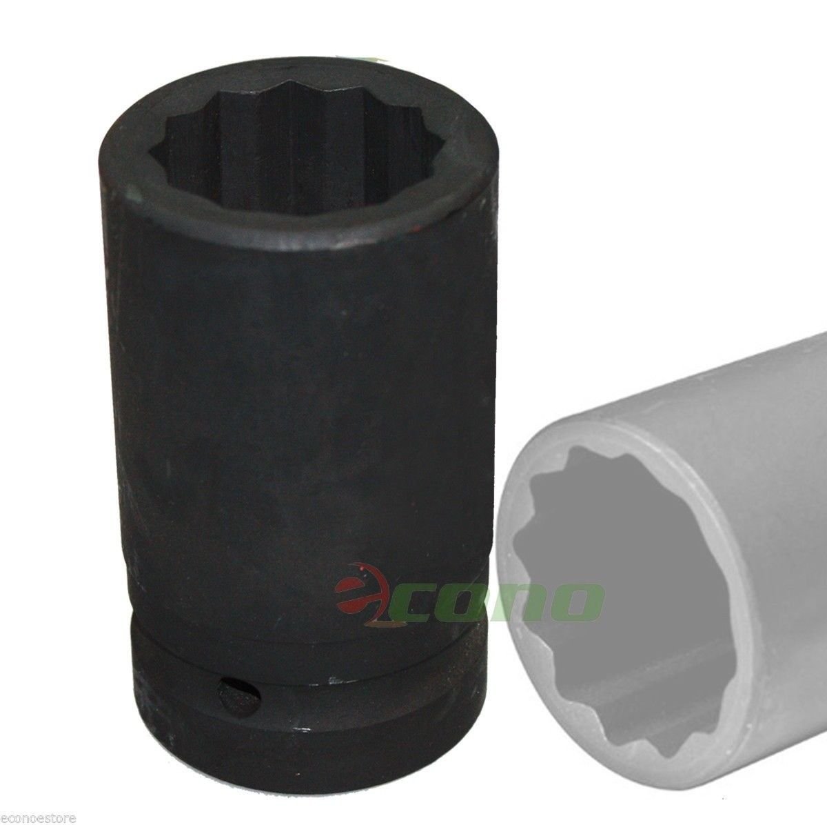 1" x33MM Deep Spindle Axle Nut Socket Extra Deep 12 Point Socket
