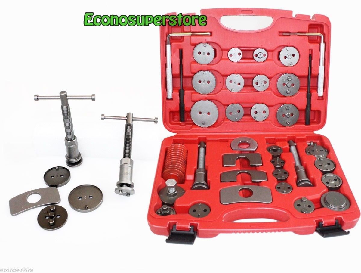 35 PC Universal Caliper Disc Brake Wind Back Pad Piston Compressor WINDBACK 2 4W