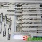 18PC SDS PLUS DRILL BITS GROOVE GOUGE & CHISEL ROTARY HAMMER BIT FIT HILTI BOSCH