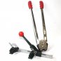 2pc Ratchet Action Poly Strapping Banding Tool Tensioner Crimper Packaging Set