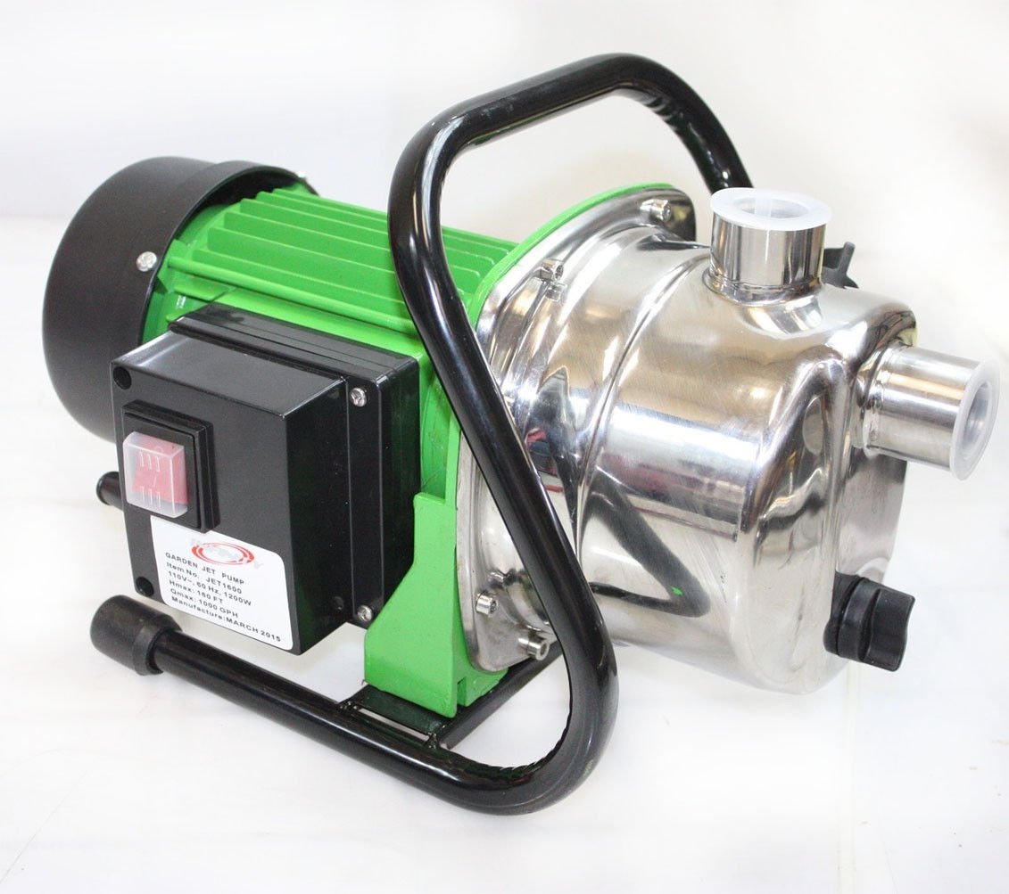 1100W 1.5HP Garden Jet Shallow Water Booster Pressure Pump Water Chiller Coolant