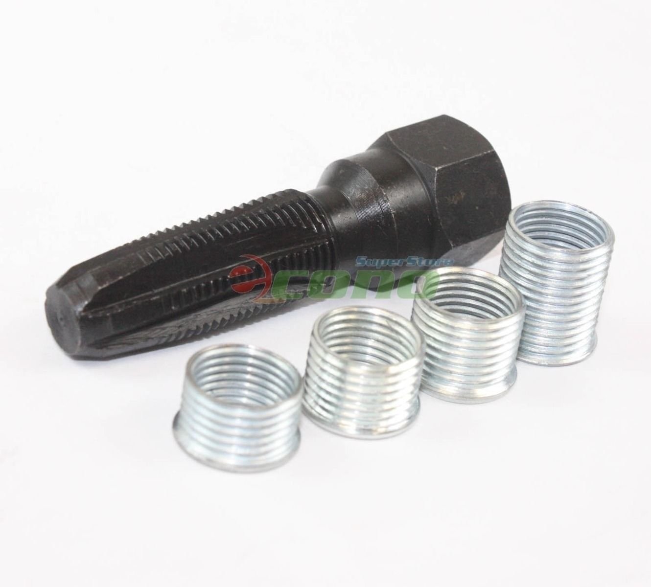14mm Spark Plug Re-thread rethread rethreader repair Tap tool Reamer Inserts Kit